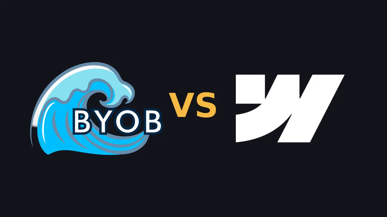BYOB vs Webflow: Which Website Builder Should You Choose