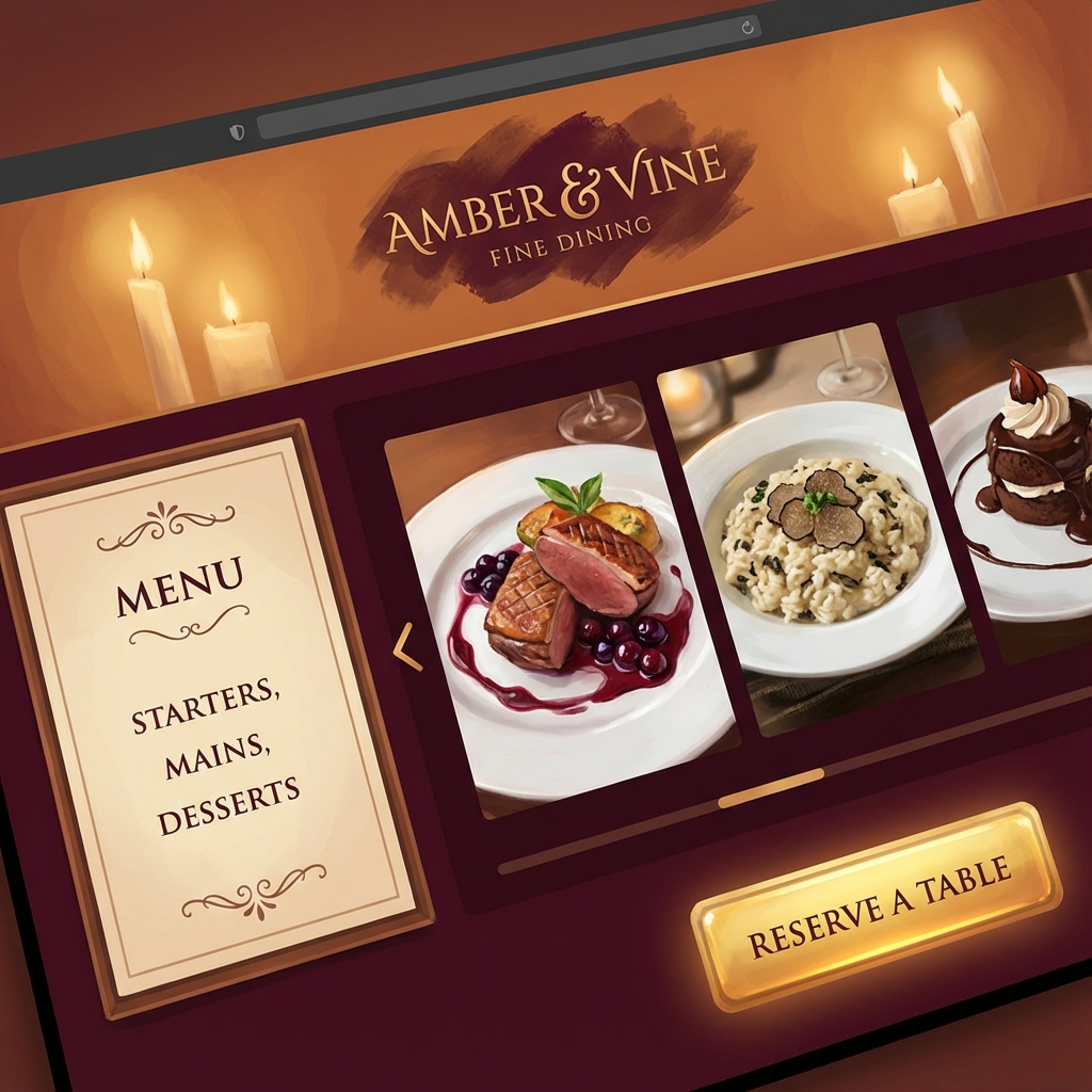 Build a Restaurant Website That Drives Reservations