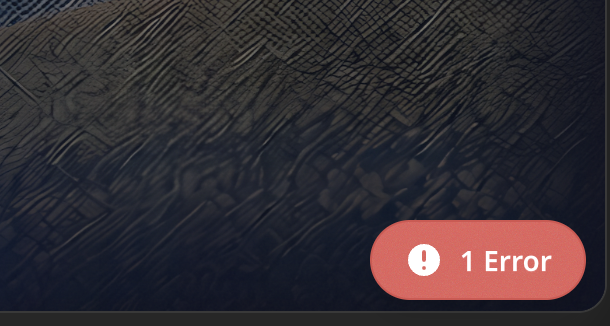 Error Badge