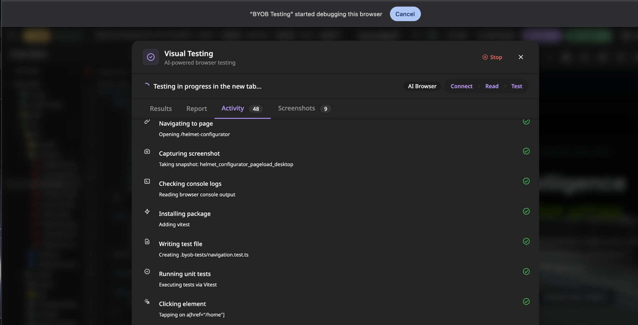 Browser Visual Testing in Action