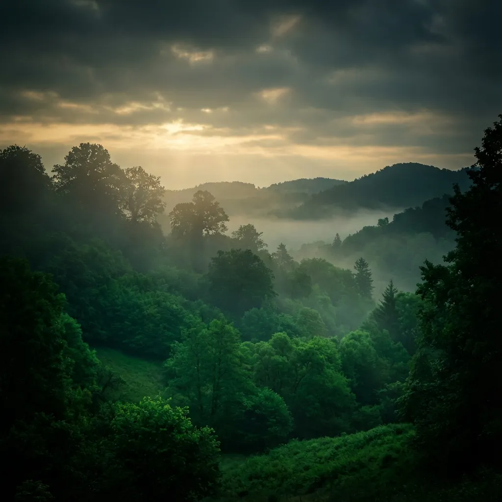 Nature landscape background