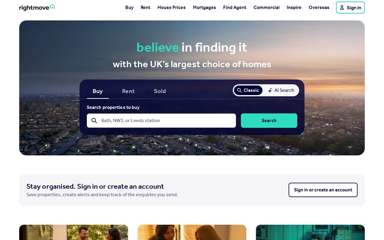 Rightmove website