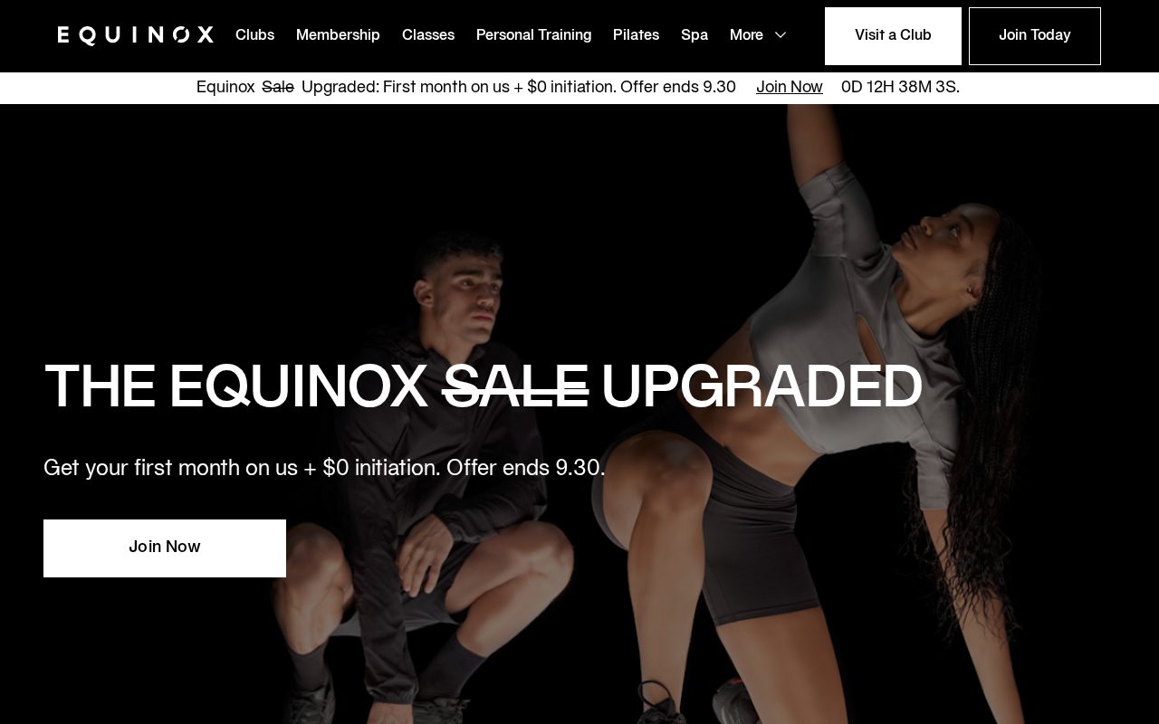 Equinox website