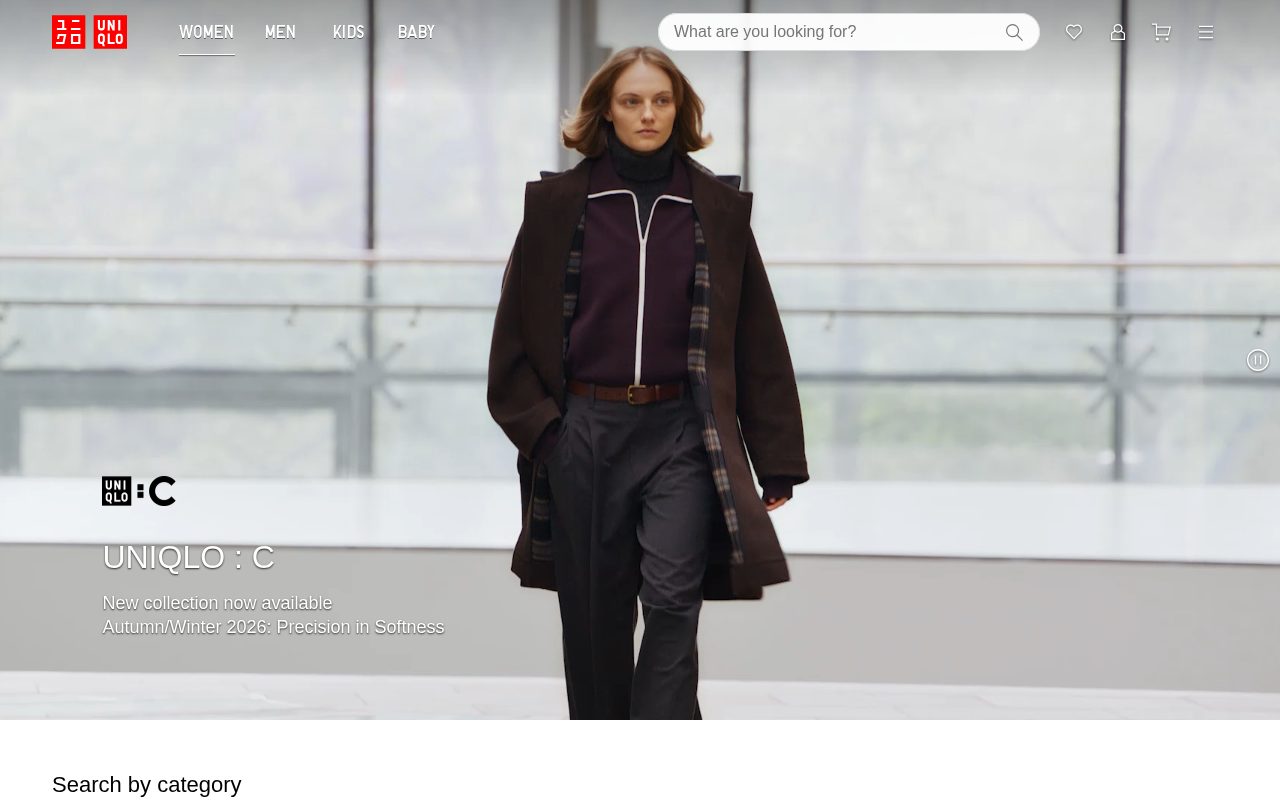 Uniqlo website