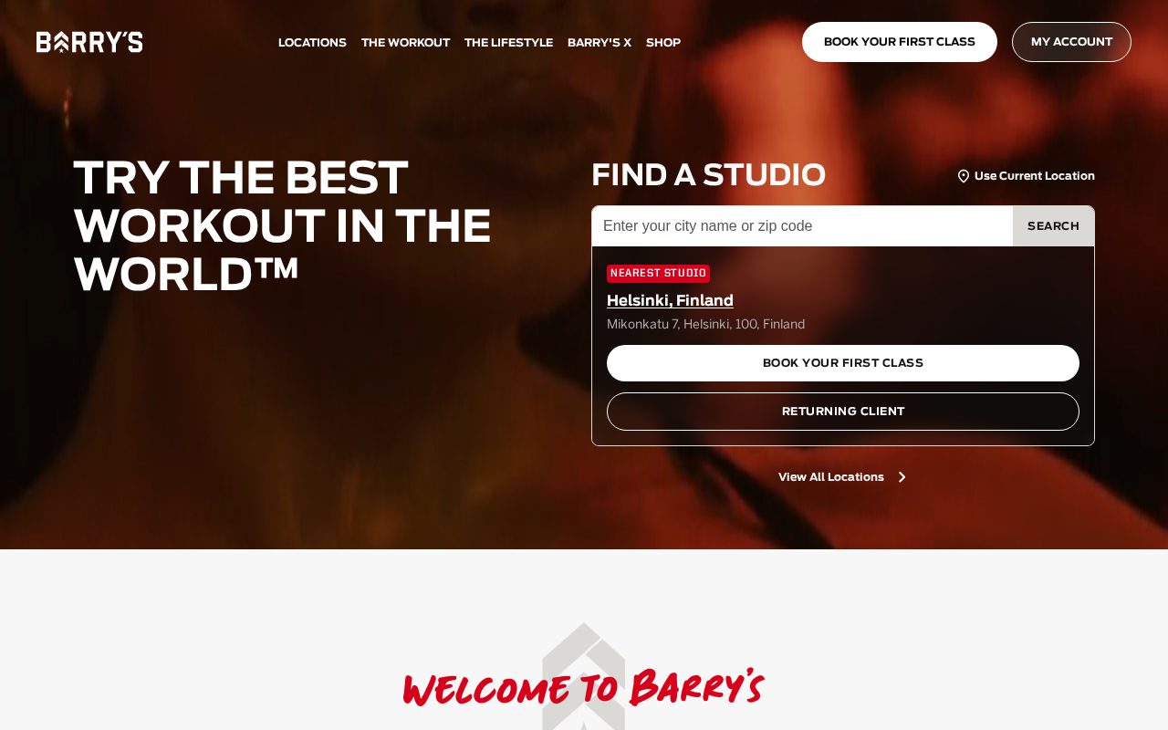Barry's website