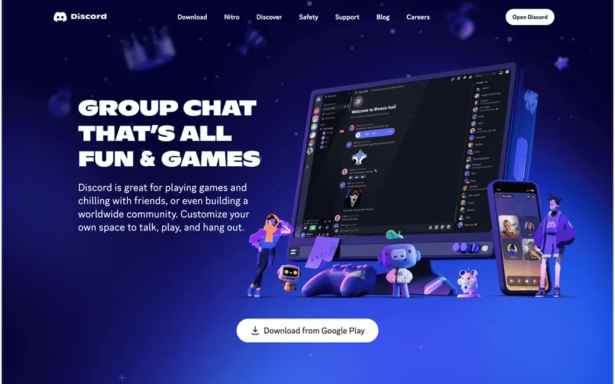 Discord website