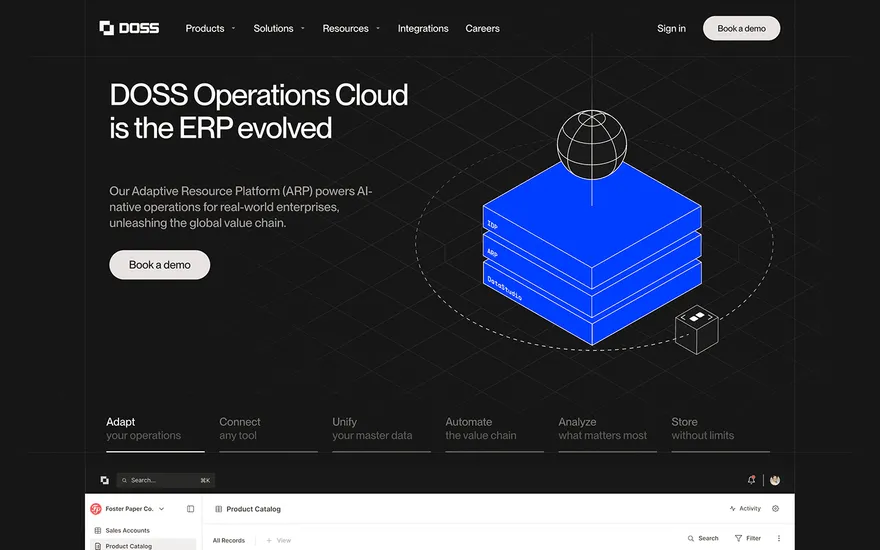 Doss website
