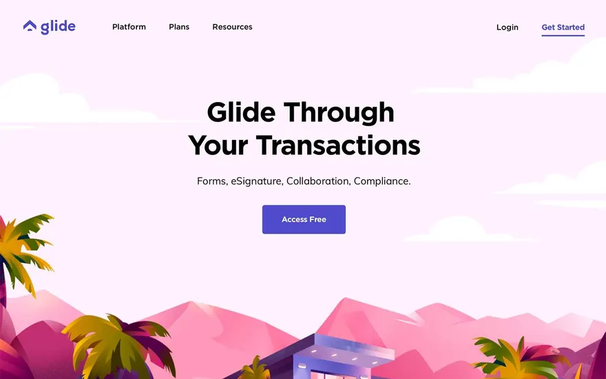 Glide website