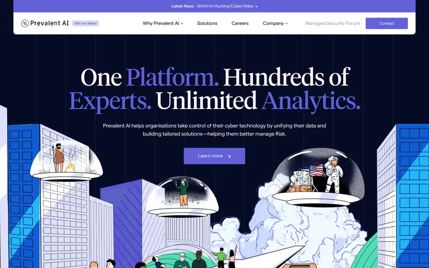 Prevalent AI website